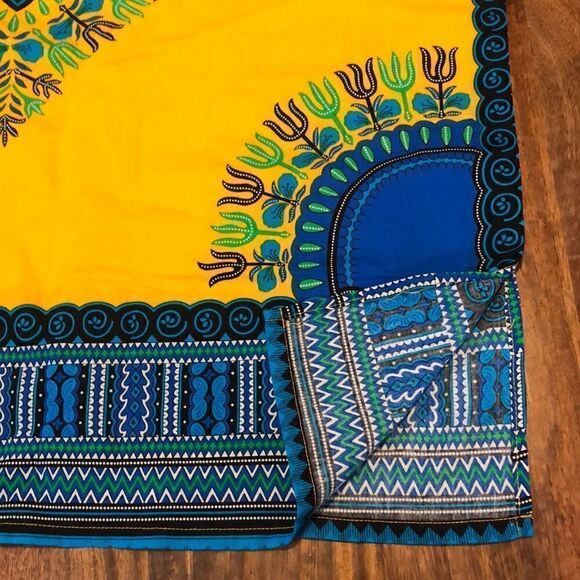 Big Mama Dakishi shirt bright yellow one size NWOT - Picture 7 of 8